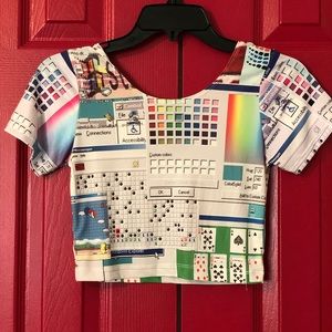 Windows 95 Omighty Crop Top